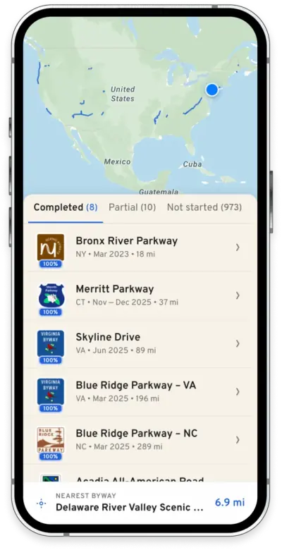 Collect your byway passport